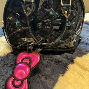 Hello kitty black purse